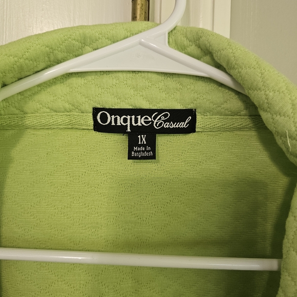 Onque Casuals Light Green Quilted Women's Vest - Picture 4 of 6